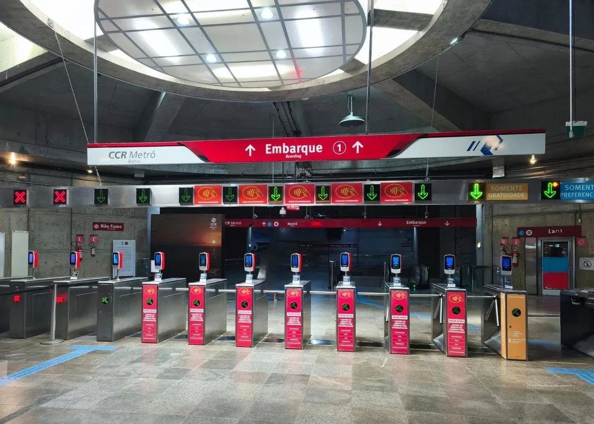 Metrô terá operação especial para jogo entre Bahia e Internacional na Fonte Nova