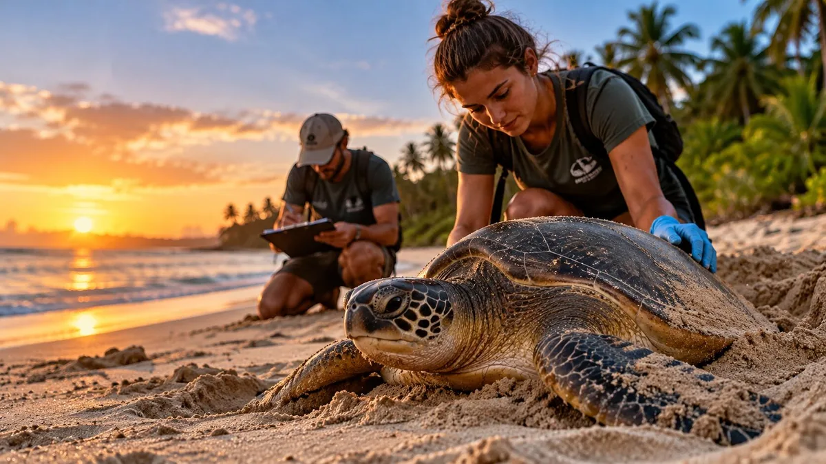 Buscan voluntarios para proteger tortugas marinas en Panamá durante 2027: ofrecen alojamiento y alimentación