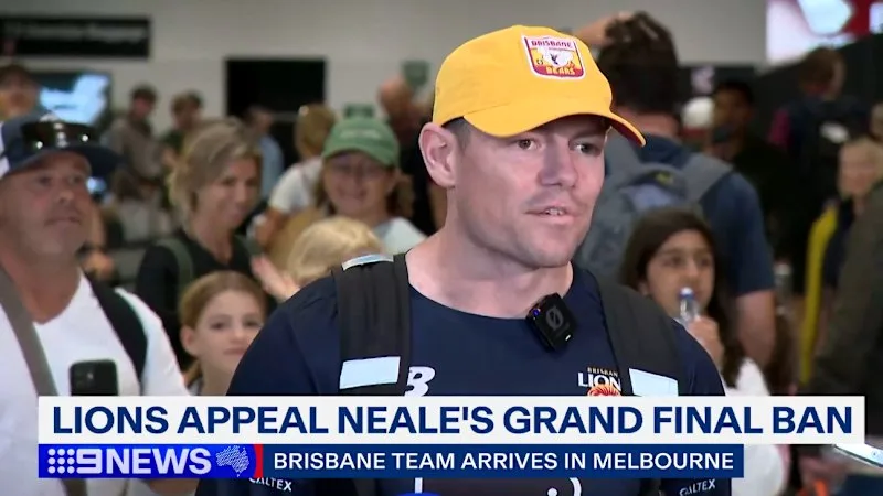 Neale's 17-second santion admission