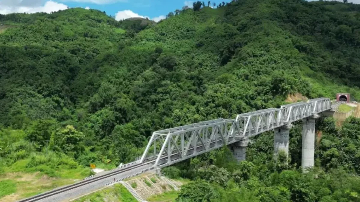 Bairabi-Sairang railway line completes 1 year: How rail connectivity expanded in Mizoram