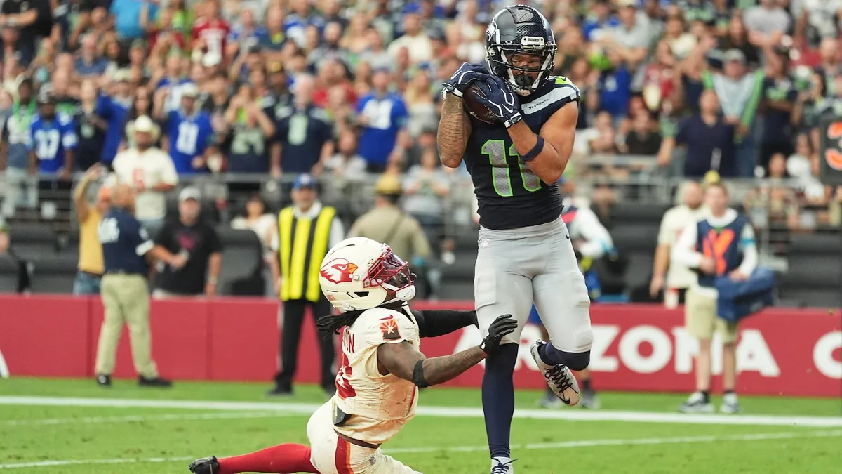 Drew Lock connects for 3 TDs with Jaxon Smith-Njigba, Seahawks roll past Cardinals 31-7
