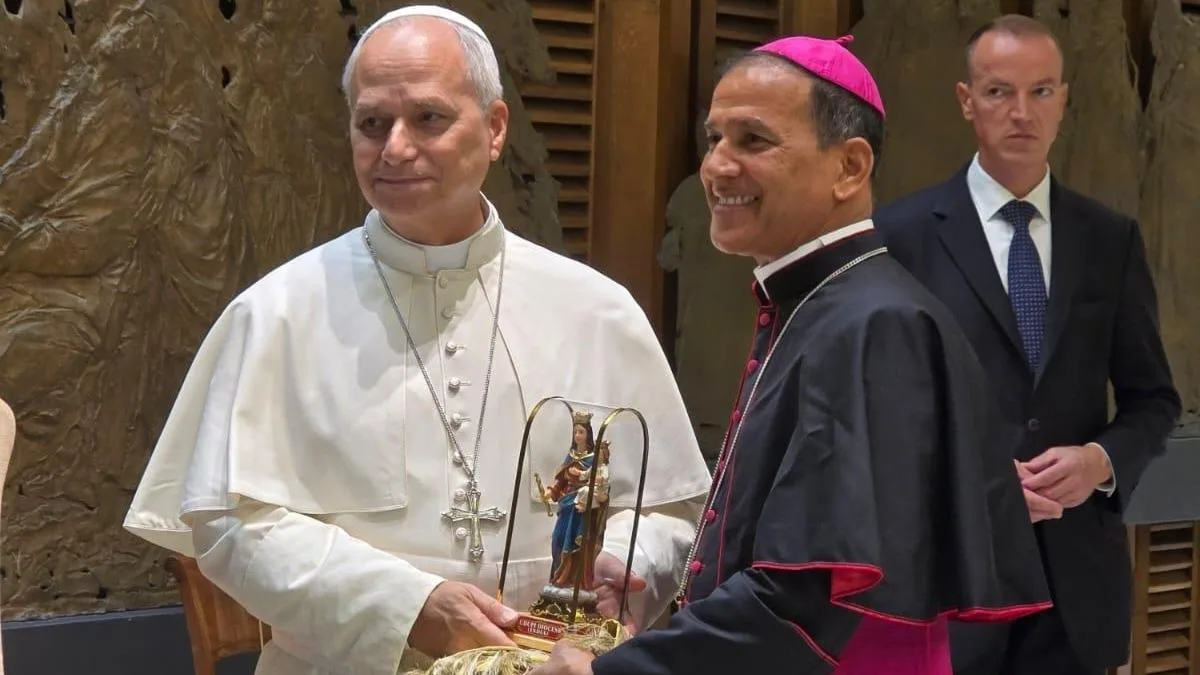 Udupi Bishop meets Pope Leo XIV