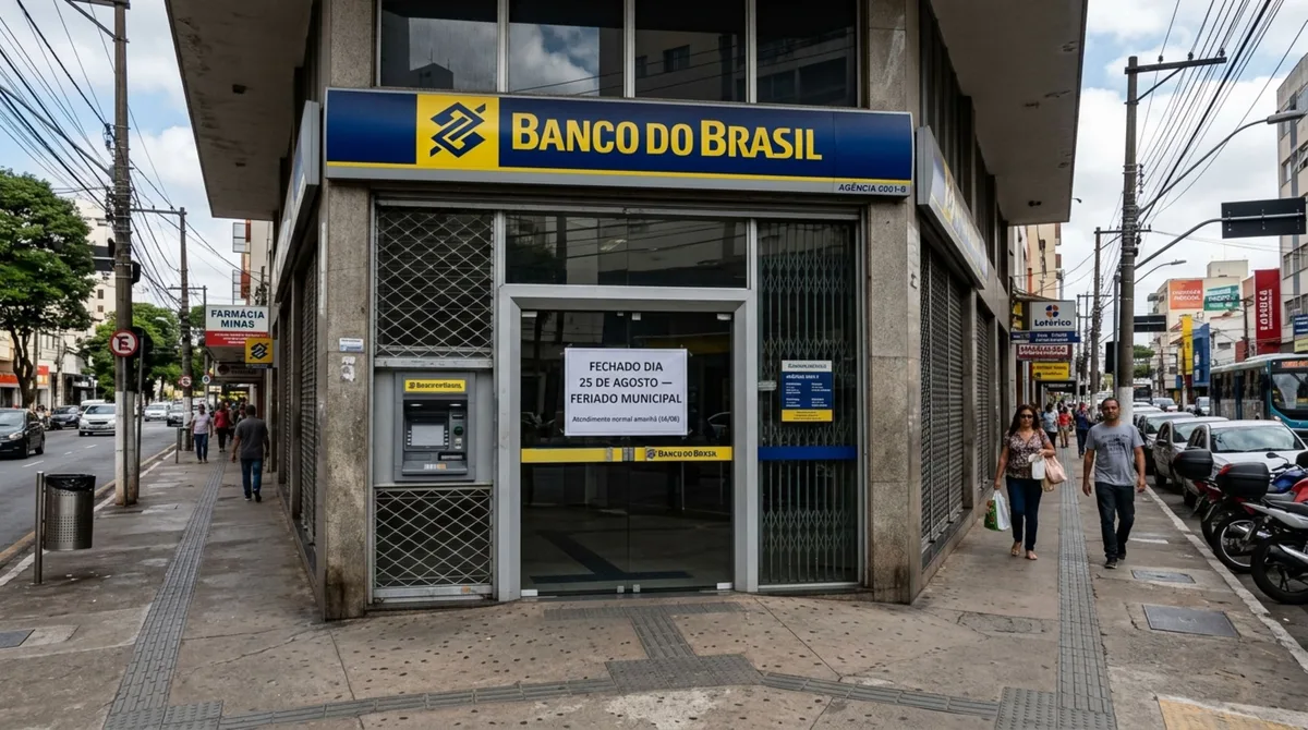 Agências bancárias devem permanecer fechadas nesta terça-feira, 25