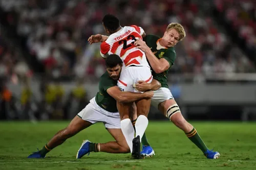 Pieter-Steph du Toit pays tribute to 'beast' Damian de Allende ahead of 100th Springboks cap