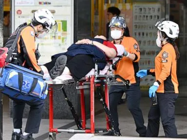Man stabs at least 8 people in South Korean mall