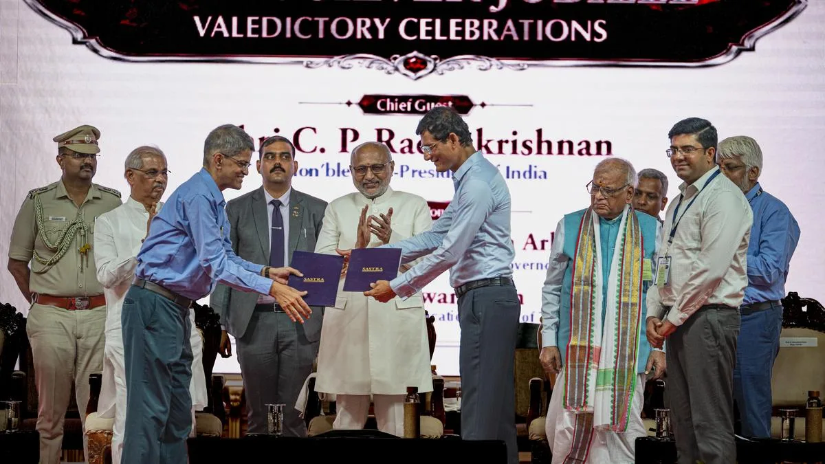 Vice President launches six new academic initiatives at SASTRA