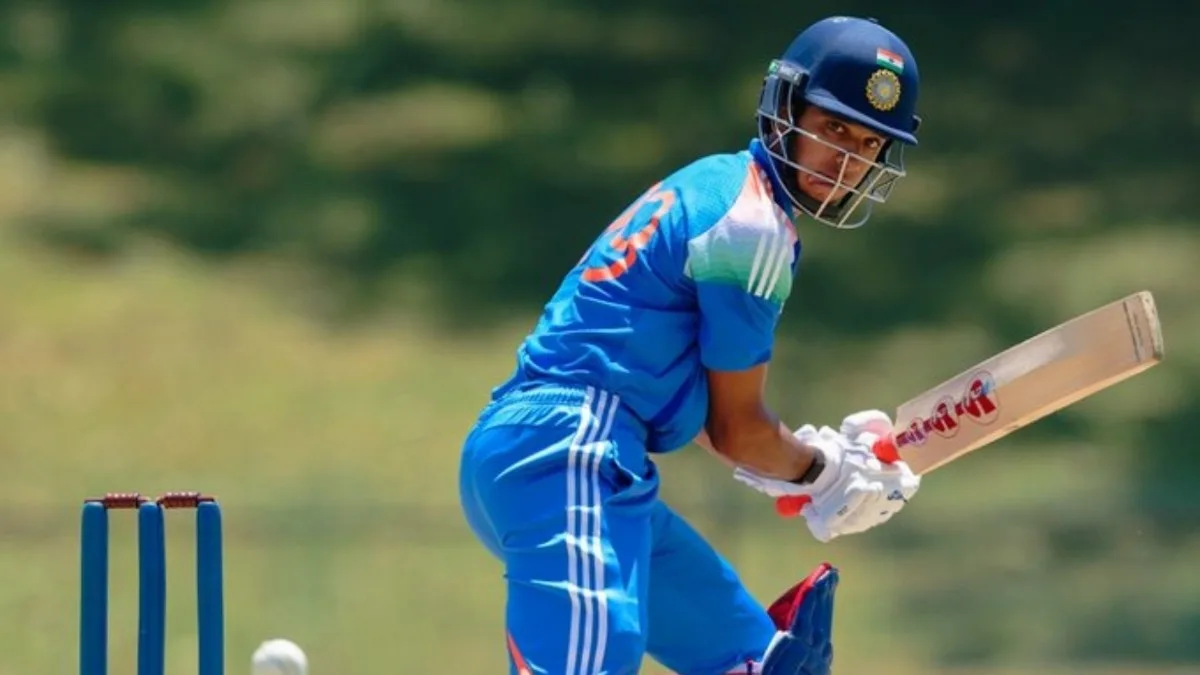 Dravid by name, dynamite by nature: Anvay in six-hitting spree in Vinoo Mankad Trophy