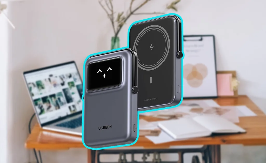 Amazon tiene a precio de remate la power bank magnética de UGREEN que se pone feliz al cargar tu celular