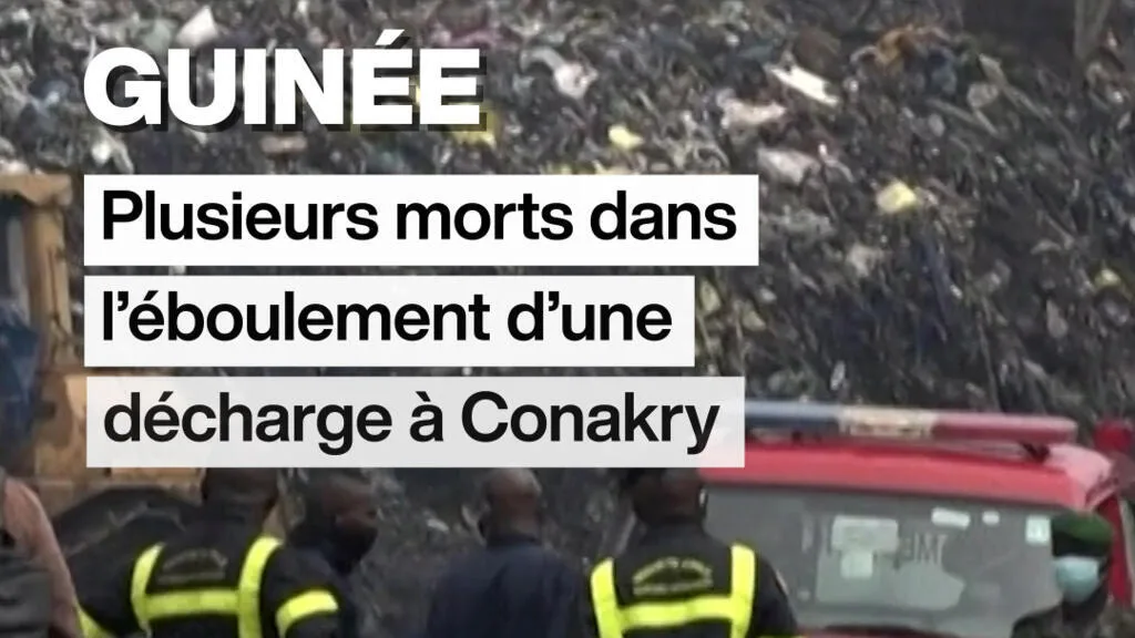 Guinée : plusieurs morts dans l’éboulement d’une décharge à Conakry