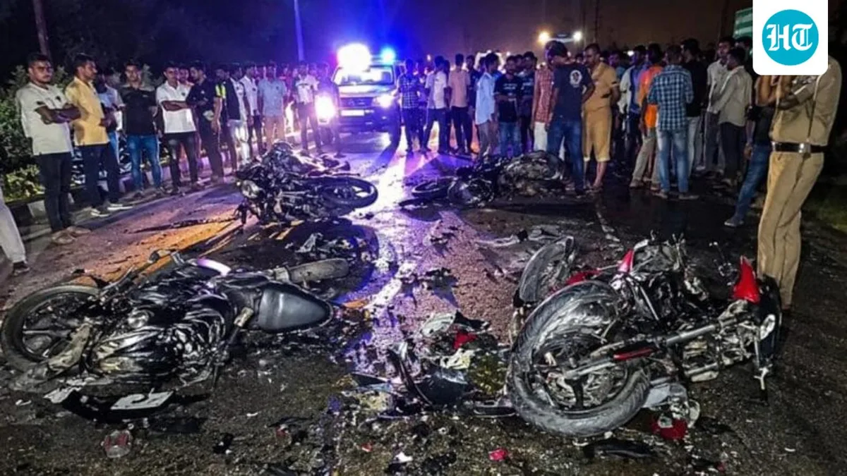Haridwar: 3 killed, 6 injured as 4 motorcycles collide on Kanwar route