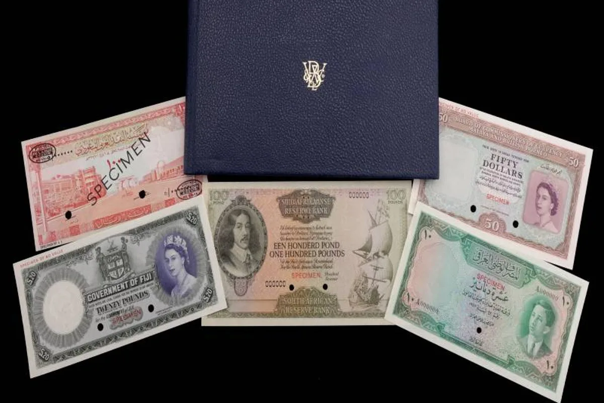 Rare banknotes donated to charity shop sell for more than £85,000