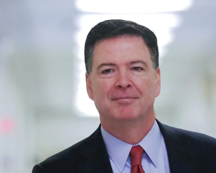 Free speech group calls foul play at prosecutors using Comey novel in case against him