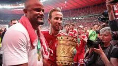 What is the aim for Kompany, Kane and Bayern?