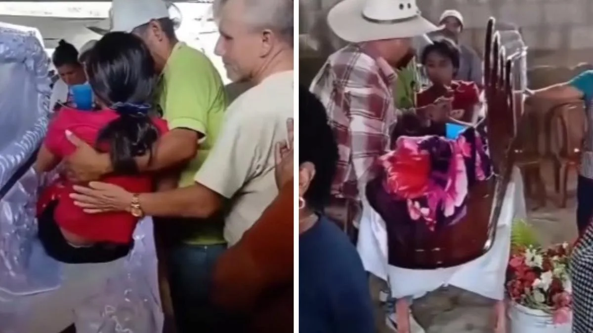 ‘Miracle’: Shocking moment teen sits up from her coffin during funeral eight hours after being declared dead