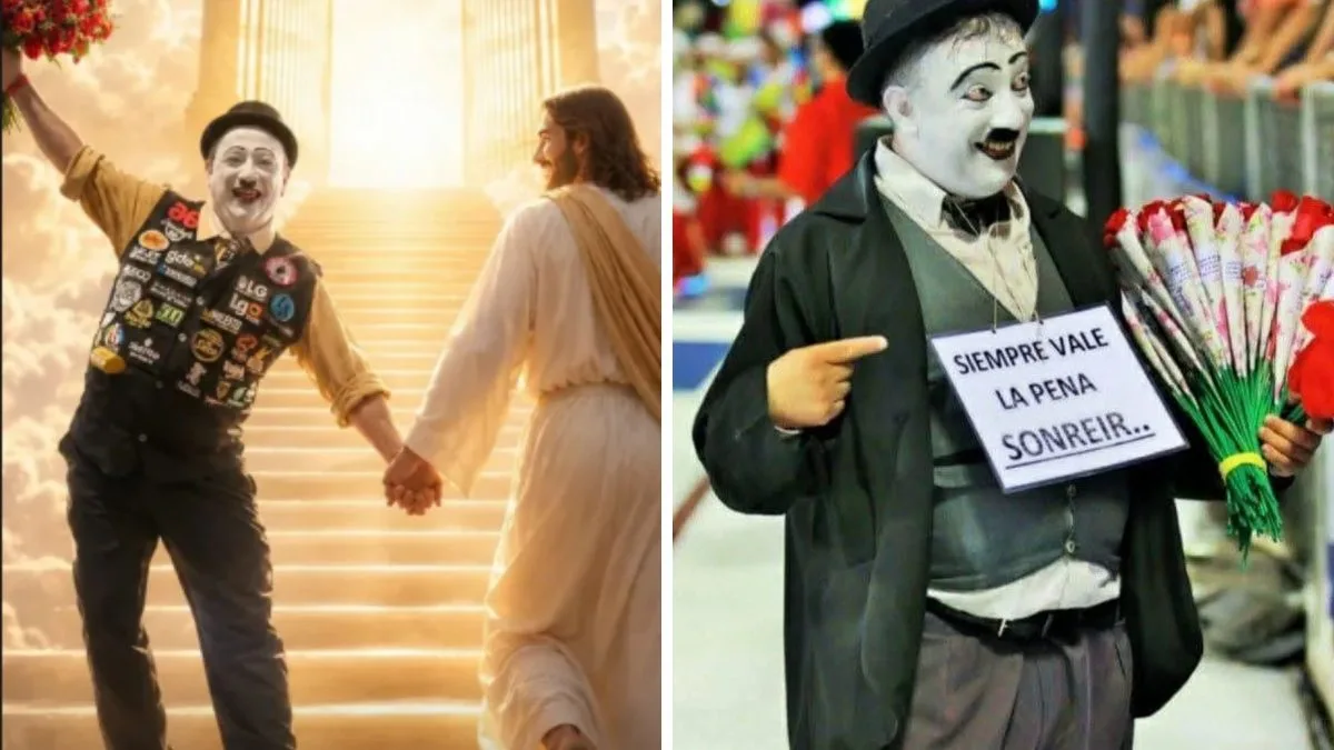 Morre Charles Chaplin de Balneário Camboriú aos 47 anos: ‘hoje o céu ganha um artista que espalhou alegria por onde passou’