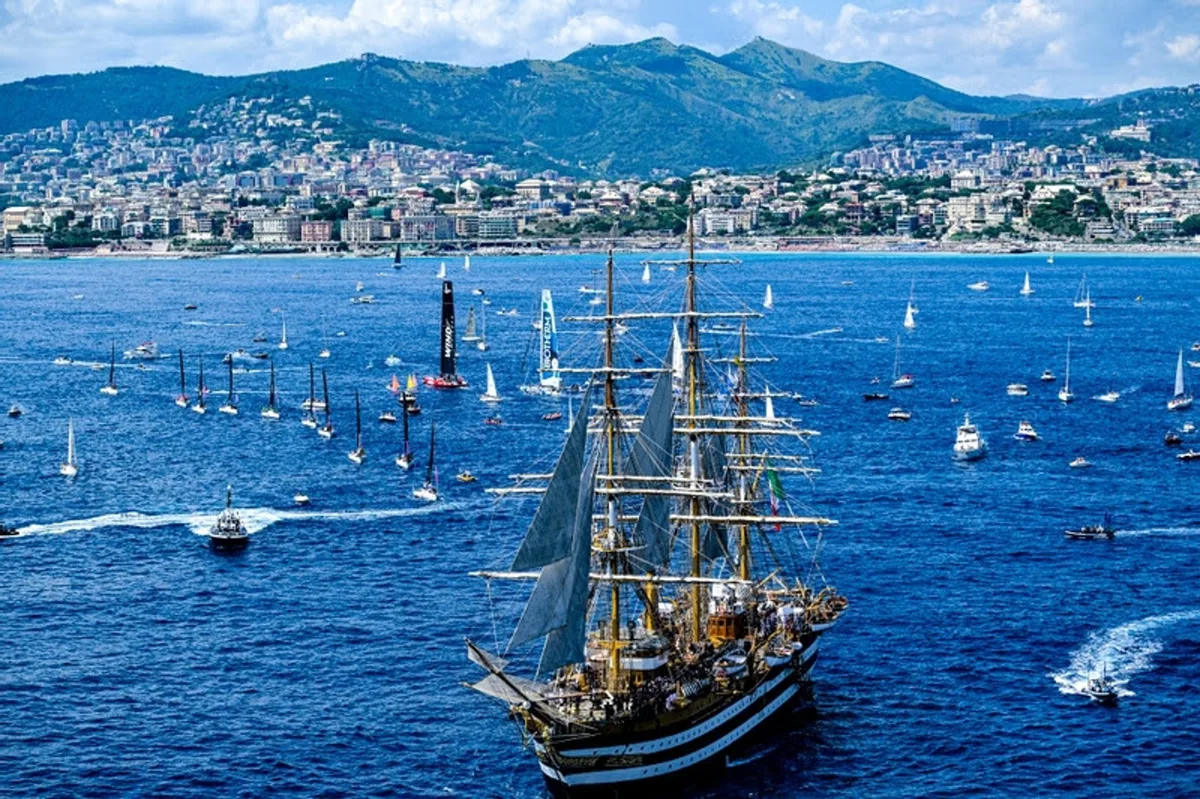 El buque escuela italiano Amerigo Vespucci hace escala en Cádiz y se podrá visitar este jueves y sábado