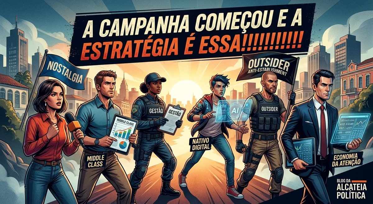 A Campanha Presidencial já começou e a estratégia é essa!!!!!!!!!!!!!!