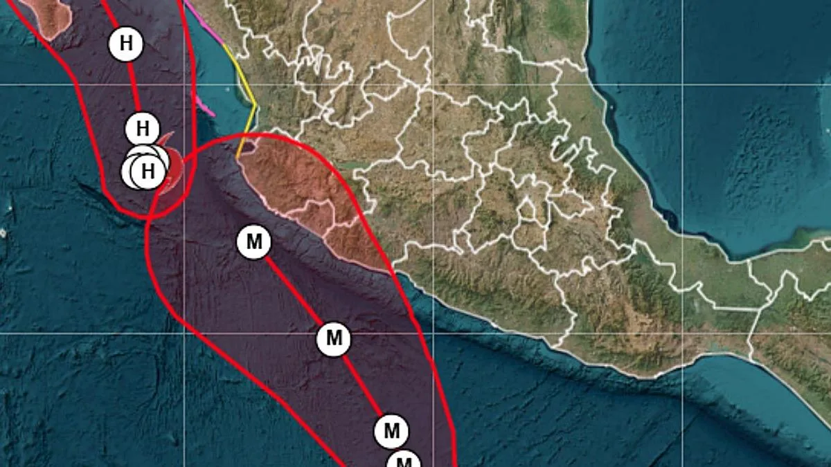 ¡Alerta por huracán Trudy!... podría alcanzar categoría 4 e impactar a México