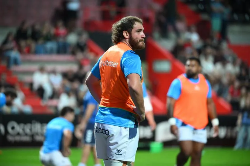 Sanctionné d'un carton orange contre Toulon, Lenni Nouchi pourra finalement jouer face au Stade Français