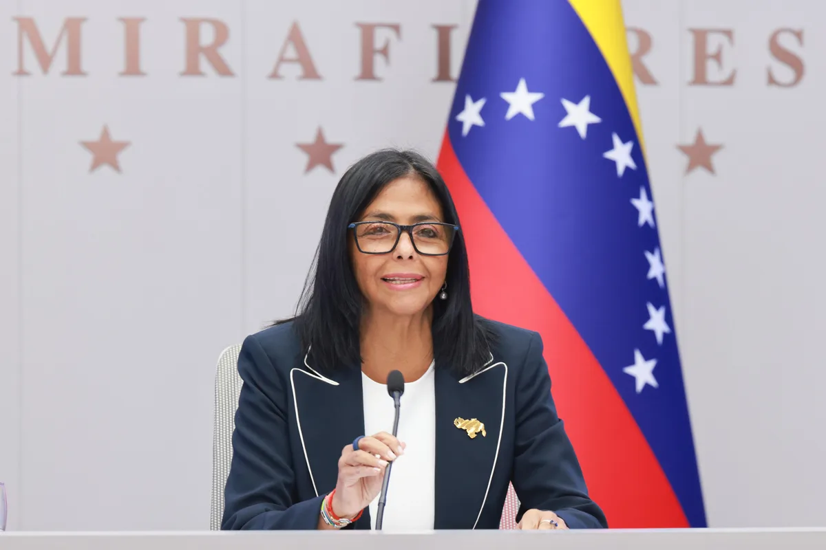 Delcy Rodríguez confirma acuerdo petrolero con Estados Unidos