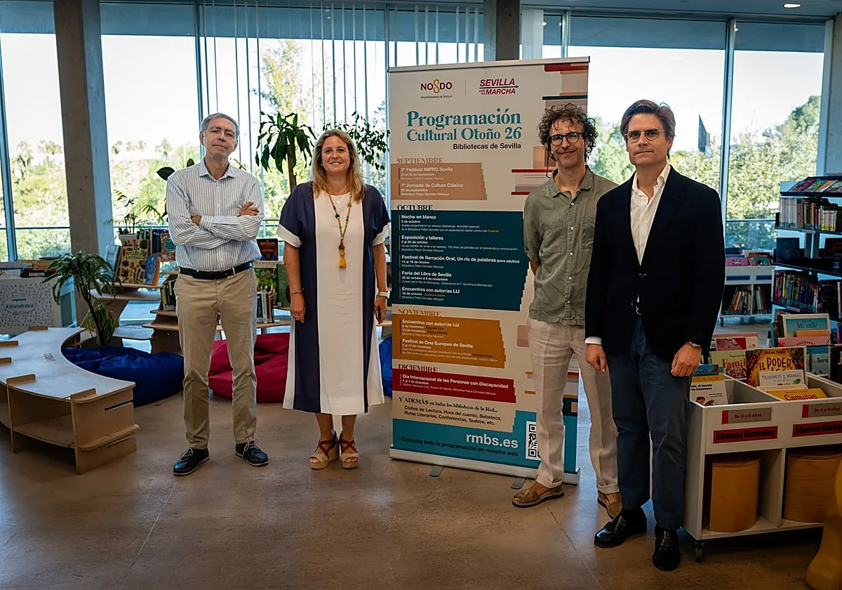 Las bibliotecas públicas de Sevilla estrenan en otoño unas Jornadas de Cultura Clásica y el I Festival de Narración Oral