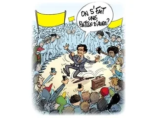 Le dessin de Chaunu : le ministre de l’Éducation Édouard Geffray et la mobilisation lycéenne