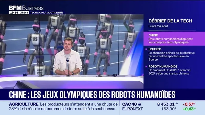 Chine : les Jeux olympiques des robots humanoïdes - 24/08