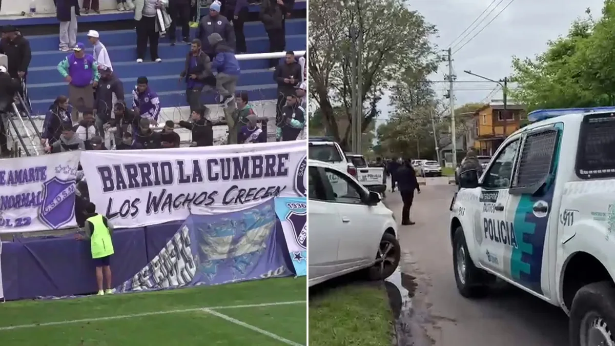 12 detenidos y policías heridos tras una emboscada de barras en el ascenso