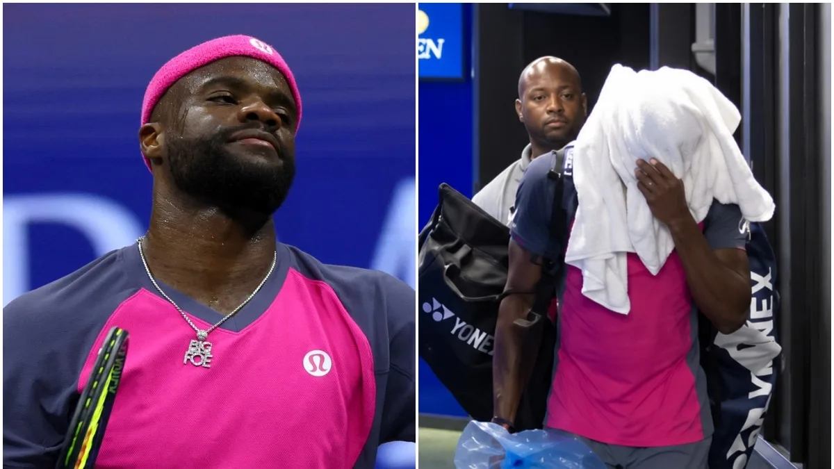 Frances Tiafoe leaves in tears after Shelton defeat: WATCH