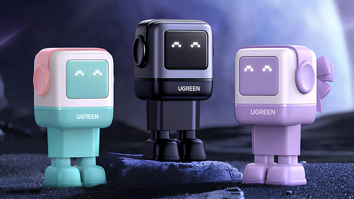 Ce petit robot change d’humeur pendant qu’il recharge votre MacBook (et il tombe à 25 €)