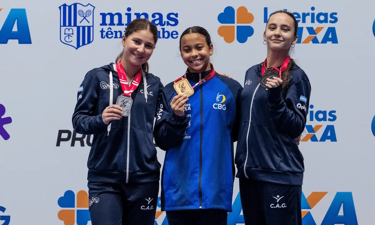 Brasil conquista duas medalhas no Sul-Americano de trampolim