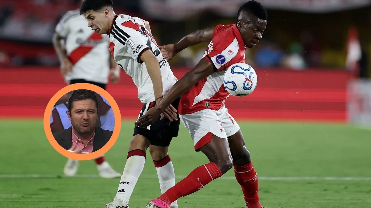 Periodista colombiano lanzó fuerte pulla a River Plate en la previa del partido ante Santa Fe por Sudamericana: “Juegan horrible”