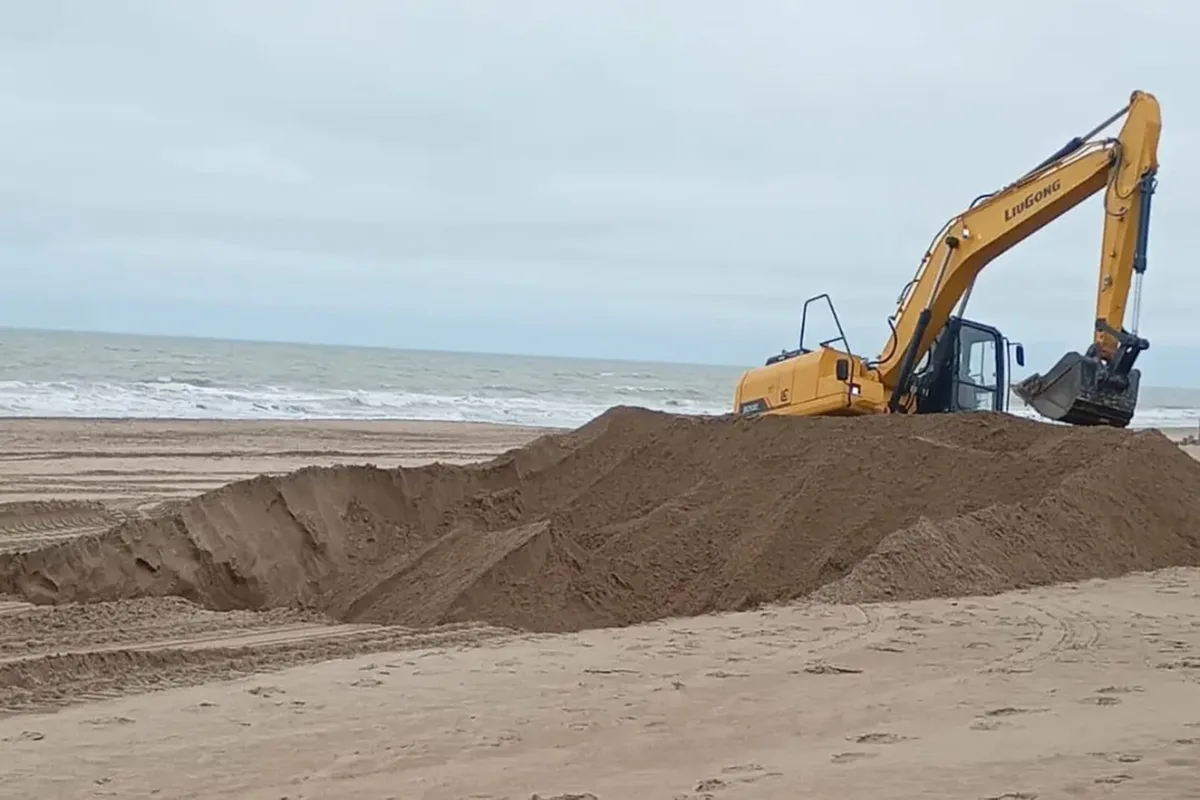 Denuncian riesgo ambiental para playas de Pinamar por el desarrollo de un circuito de motocross frente a balnearios