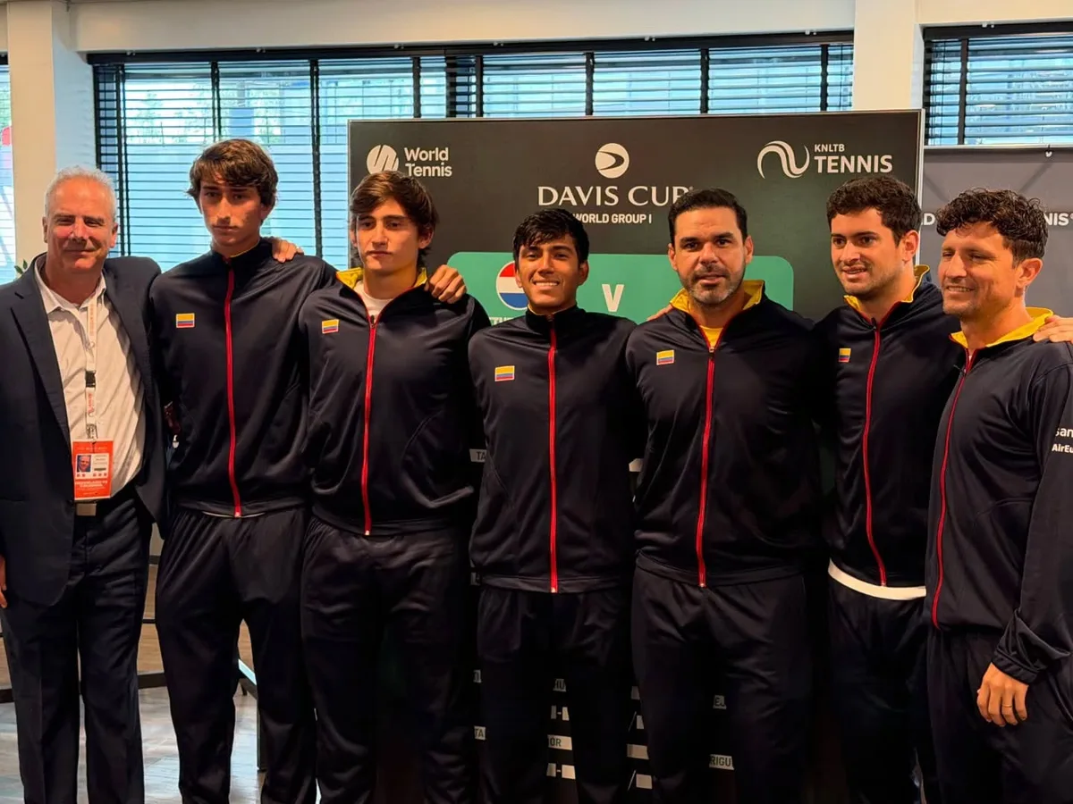 Colombia debuta en la Copa Davis de tenis ante Países Bajos: así serán los enfrentamientos