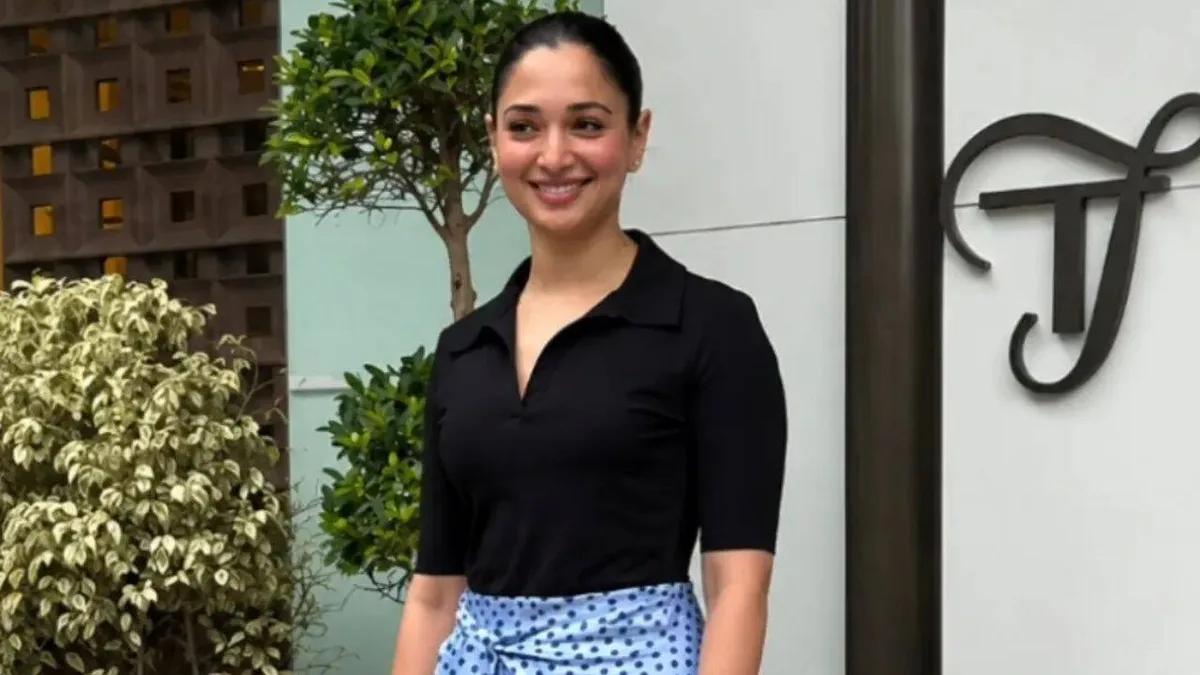 Tamannaah Bhatia stuns in Rs 52K dress and 1 lakh pumps