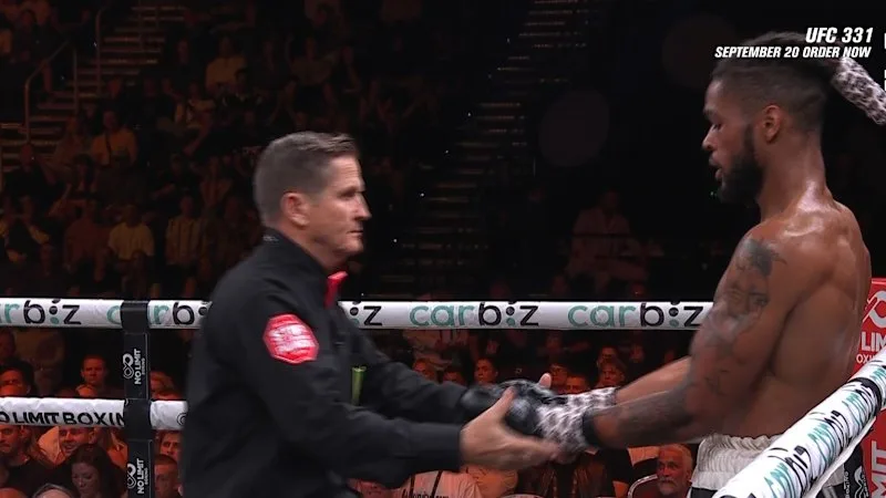 Rising star Ruston earns first-round KO
