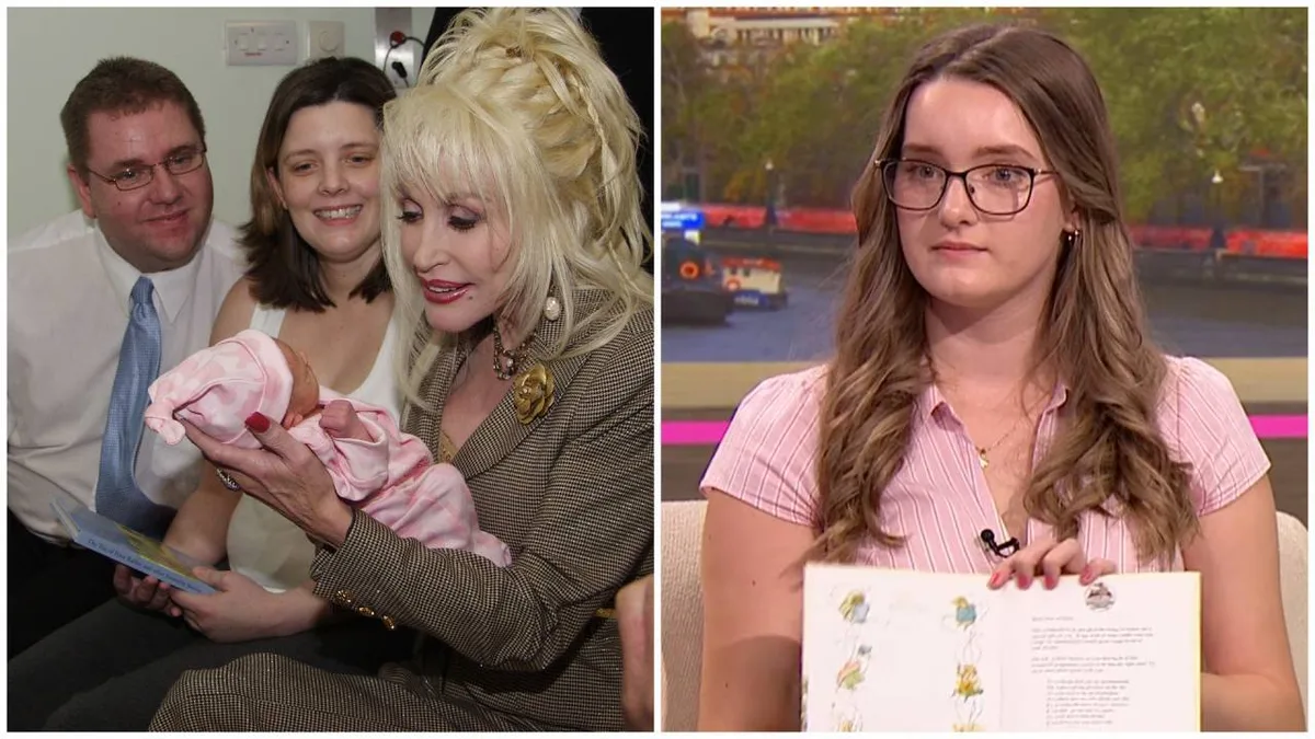 Emma Jarman met Dolly Parton as a newborn; 18 years later, she shares the story