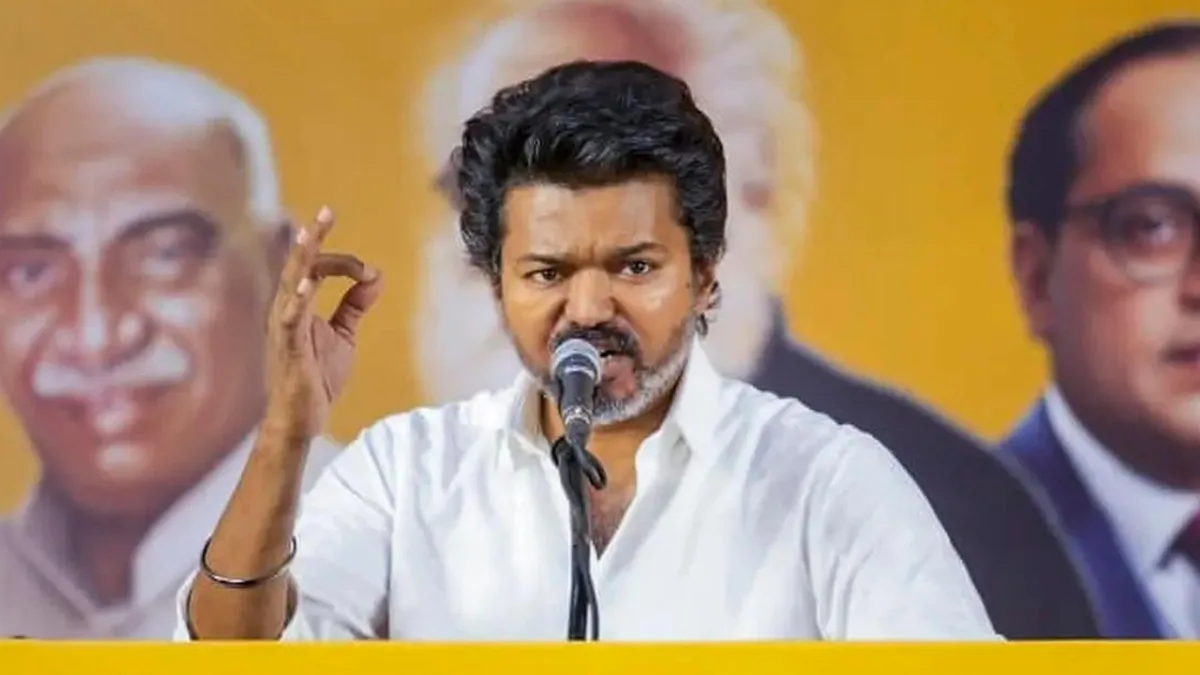 'Dignity of CM blown away': DMK targets Vijay over Trisha's I-Day front-row seat