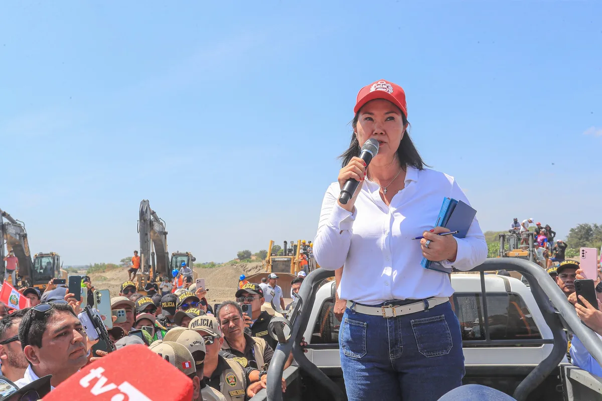 Keiko Fujimori alerta que Fenómeno El Niño “va a golpear mucho más fuerte al Perú”