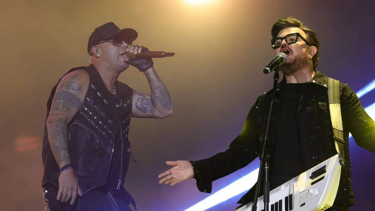 ‘Intocable’ es su lugar: Wisin invita a Aleks Syntek a la Universidad del Perreo con beca completa