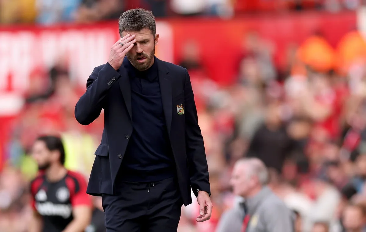 Michael Carrick faces sack race pressure after Mancheter United lose derby