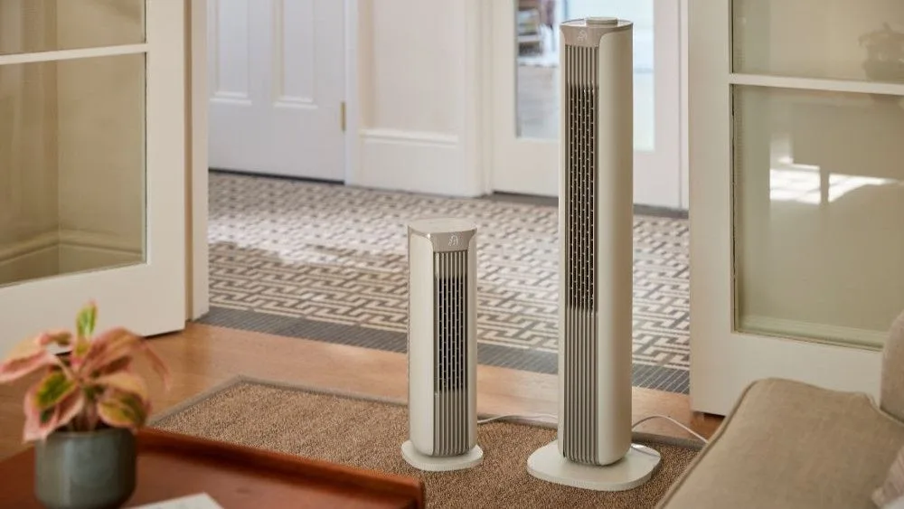 Meaco fans sold out completely during the last heatwave — but the company just launched two new tower models, and they're both in stock right now