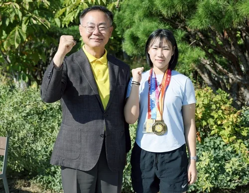 "금메달보다 값진 국방의무"…입대 위해 금빛 도전하는 여중생