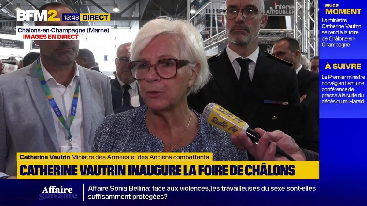 Présidentielle 2027: Catherine Vautrin souhaite "candidature rassembleuse au sein du bloc central"