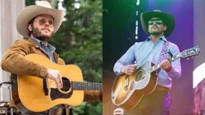 Charley Crockett busca e encontra a paz no palco com Evan Felker em Tulsa
