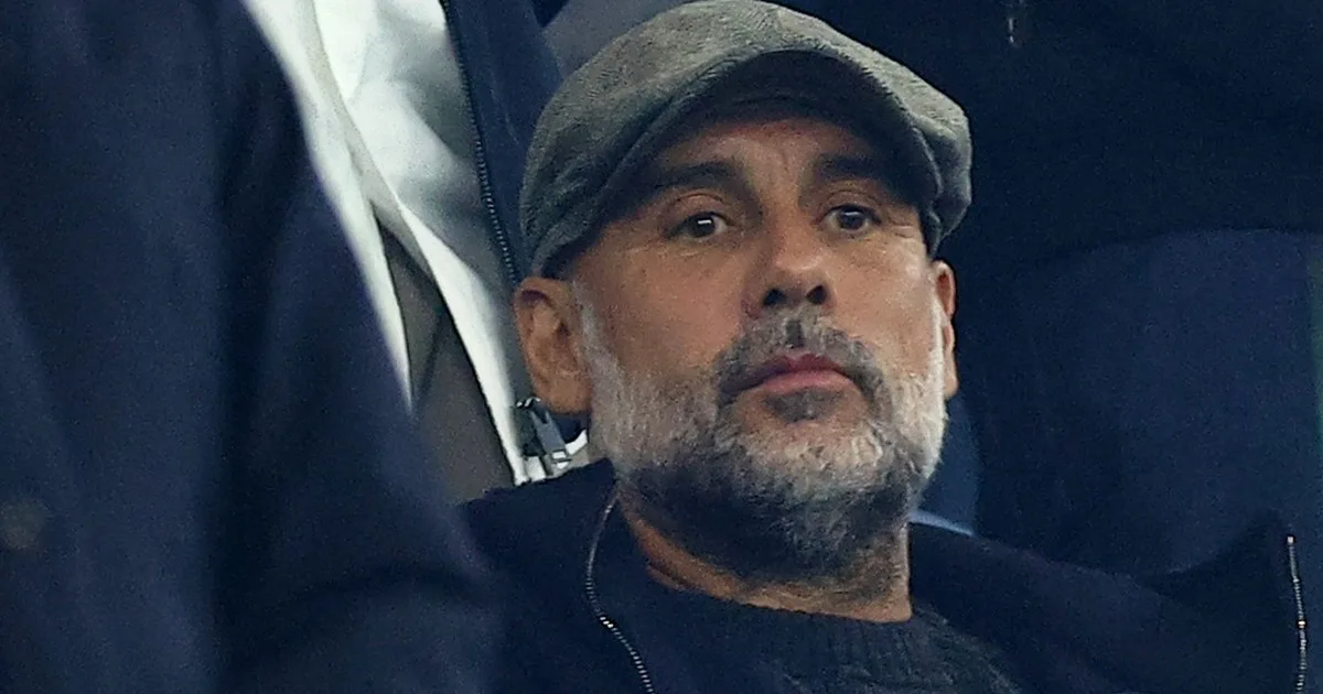 Pep Guardiola volvió a Manchester: fue a ver al City contra el PSG