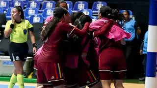 ¡Histórica remontada! Vinotinto femenina definirá el título del Conmebol Sub20 de futsal