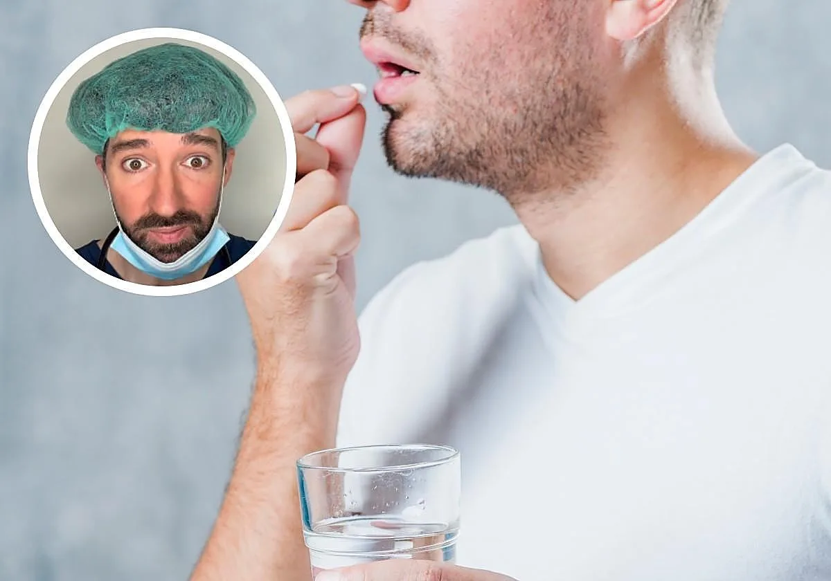 David Callejo, médico: «Después de tomar una pastilla, prohibido tumbarse hasta después de 15 minutos. Puede tener complicaciones graves»