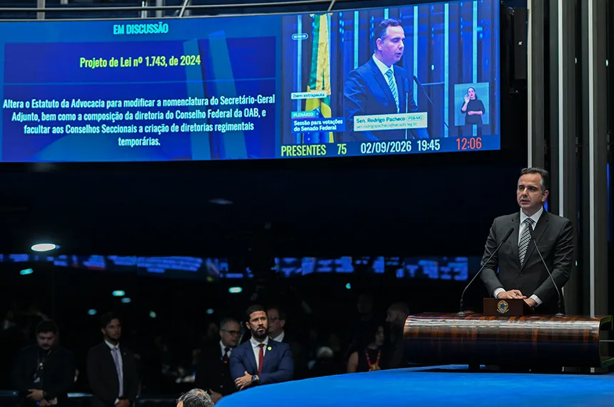 Plenário aprova mudanças na estrutura da Ordem dos Advogados do Brasil