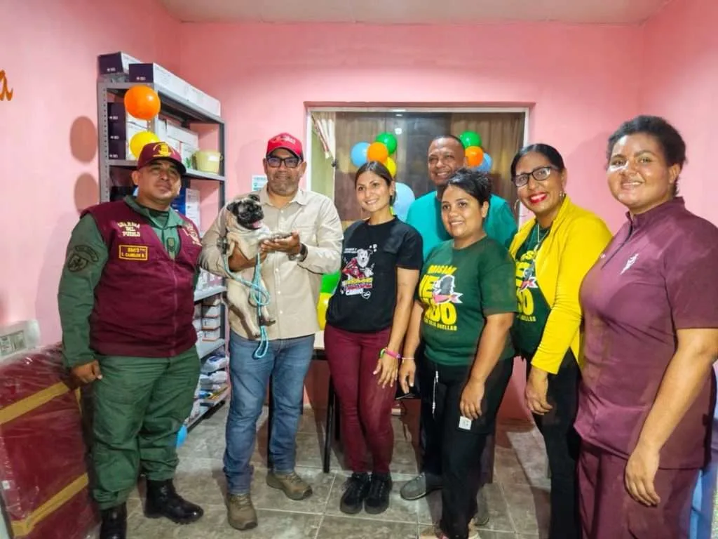 Misión Nevado atiende 40 mascotas al abrir consultorio en Monagas
